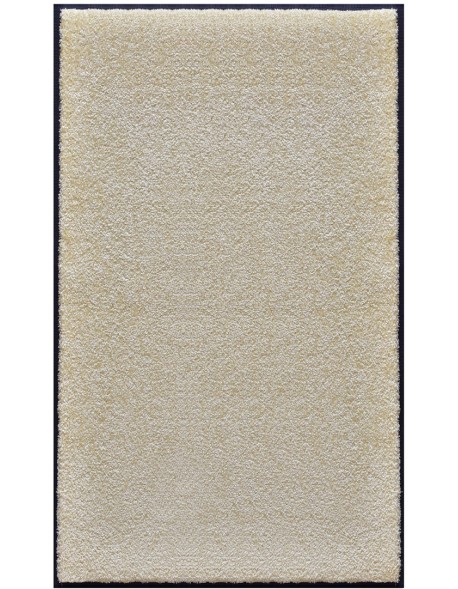 PAILLASSON Haut-de-gamme - Nylon uni blanc - Rectangulaire 90 x 150cm