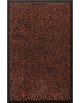 LE TAPIS FRANÇAIS D'ENTRÉE COTON - 40x60cm -PREMIUM MARRON FONCÉ